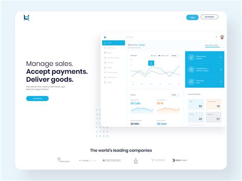 Finance Ecommerce Dashboard Web Design By Luke Peake For Tib Digital On