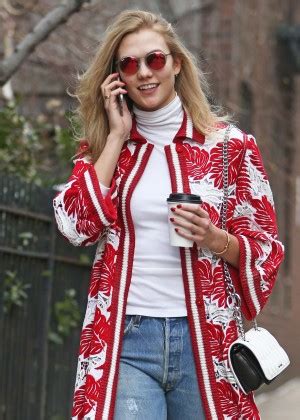 Karlie Kloss In Jeans Out In Nyc Gotceleb