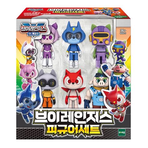 Miniforce V Rangers Figures 6pcs Set Korean Toy Volt Kai Jody Gina