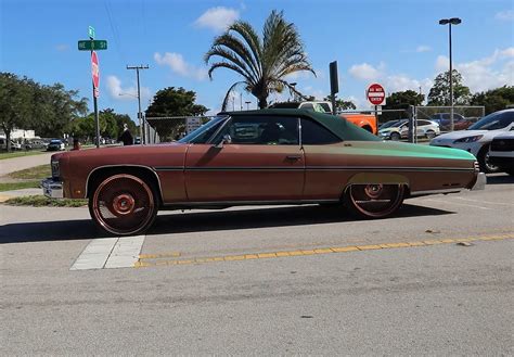 Color Shifting 1975 Chevrolet Caprice Is A Proper Donk On 26 Inch