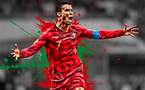 Download Wallpapers Cristiano Ronaldo Cr7 Portugal National Football