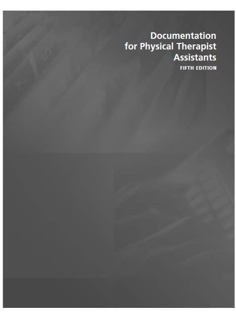 Documentation For The Physical Therapist Assistant 4th Edition Pdf Free