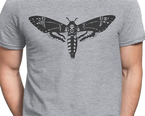 Deathshead Hawk Moth T Shirt S Xxl Men Women Vintage Etsy