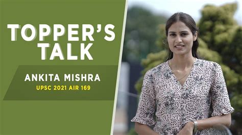 Ankita Mishra Rank 169 Philosophy Optional Topper Upsc 2021 Exam