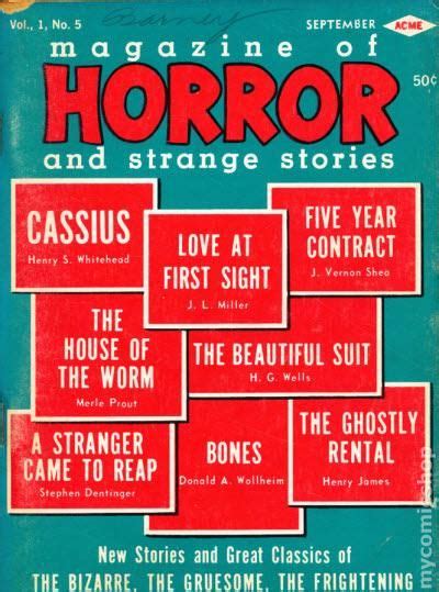 Magazine Of Horror Health Knowledge Comic Books