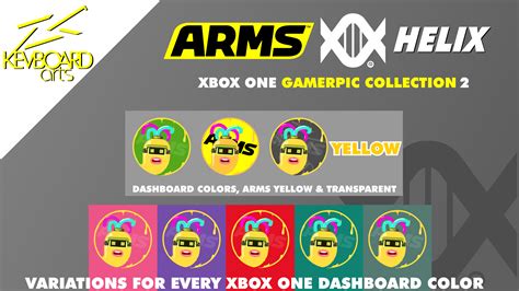 Xbox Gamerpic Arms Helix Yellow By Kevboard On Deviantart