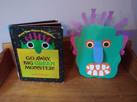Story And Craft Go Away Big Green Monster Woodbridge Town Library