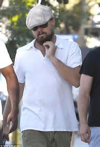 Leonardo Dicaprios Beard A Good Shield Under Cap And Shades For Bike Ride Daily Mail Online