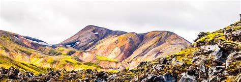 Landmannalaugar Rainbow Mountains In Fjallabak Nature Reserve Iceland