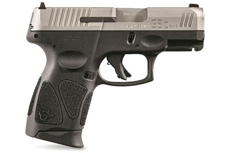 Taurus G3c 9mm Compact Striker-Fired Pistol with Stainless Slide ...
