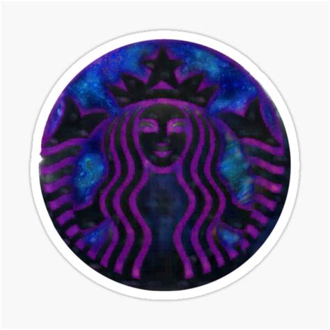 Galaxy Starbucks Stickers Redbubble