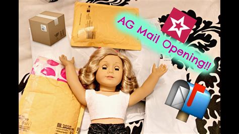 opening american girl doll mail from ebay youtube