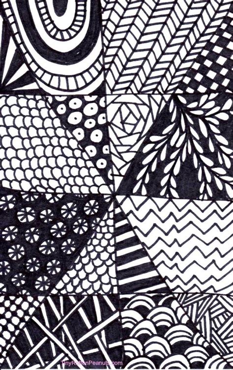 Quick And Easy Tangle Drawing Tangled Drawing Easy Patterns To Draw