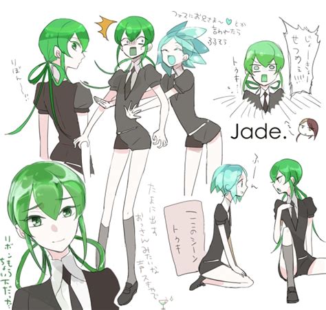 Shumiko Kamenokoueki Jade Houseki No Kuni Phosphophyllite Rutile Houseki No Kuni