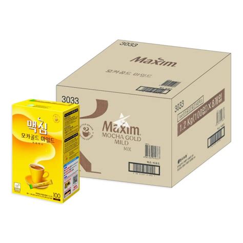 Buy Dongsuh Maxim Mocha Gold Mild Coffee Mix 12g100 Sachets 12kg