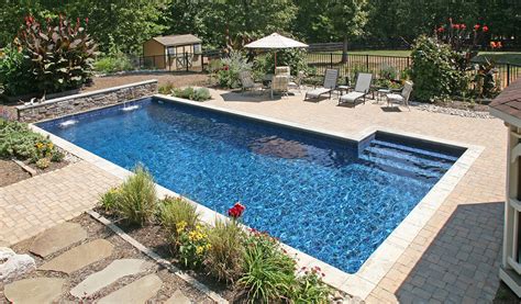 A concrete pool is perfect for those looking for a strong and durable inground pool that is built to last. Pools & Spas by Price Range Gallery | Examples - Designs ...