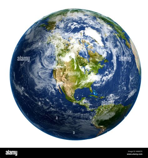 Planet Earth 3d Rendering Stock Photo Alamy