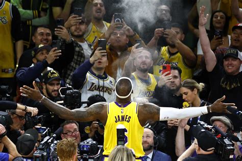 Lebron James Historic Shot Witnessed By Thousands Of Cellphones