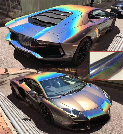 Check out our holographic paint selection for the very best in unique or custom, handmade pieces from our paint shops. Rainbow Grey - Glossy Car Laser Holographic Magic Chrome ...