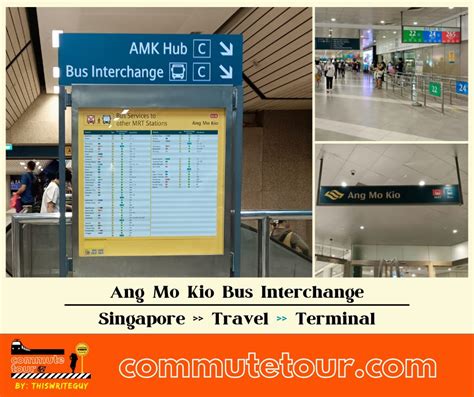 Ang Mo Kio Interchange Terminal Bus Schedule Bus Route And Mrt Station