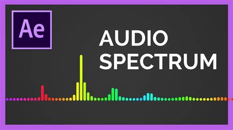How to Create a Reactive Audio Spectrum in Adobe After Effects CC