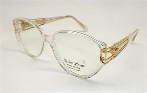 Vintage Designer Eyeglasses Sophia Loren