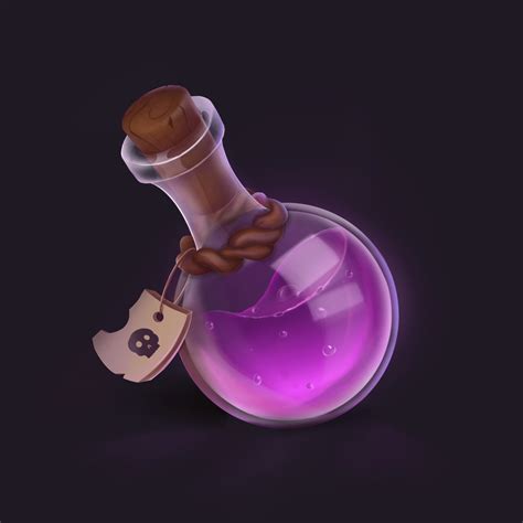 ArtStation - Magic potion bottle