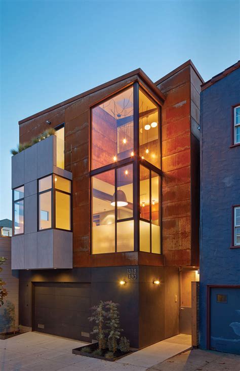 Two Urban Homes On One Plot Of Land In San Francisco Design Milk