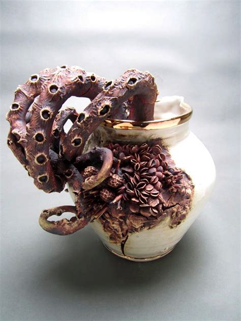 Bottom Feeders Ceramic Objects Encrusted With Marine Life