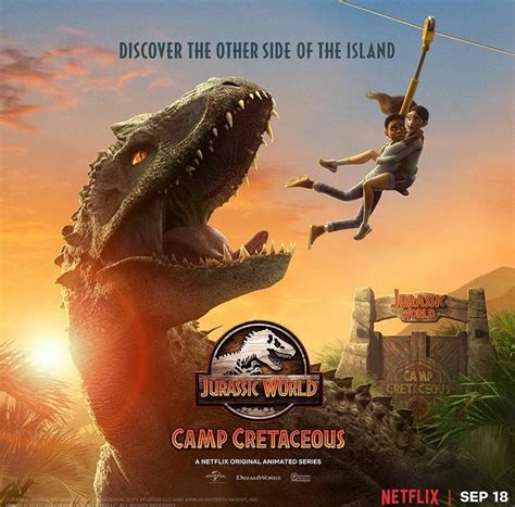 Jurassic World Camp Cretaceous Une Premi Re Bande Annonce Pour La