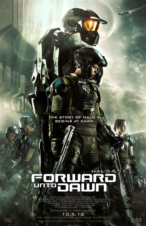 Анна попплуэлл, том грин, эниша брюстер и др. Halo 4: Forward Unto Dawn Full-Sized Poster Released ...