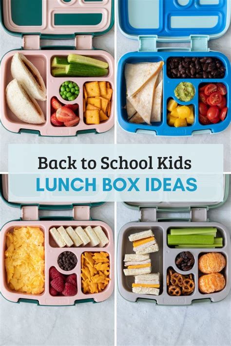 40 Kids Lunch Box Ideas Feelgoodfoodie