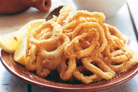 Crispy squid