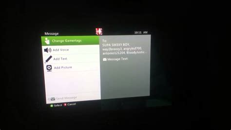 How To Send A Message To All Friends On Xbox 360 Youtube