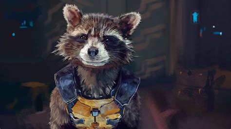 Guardians Of The Galaxy Rocket Raccoon Marvel Comics Wallpapers Hd