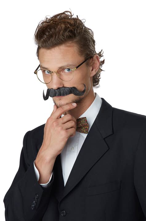 The Handlebar Moustache Blackgray