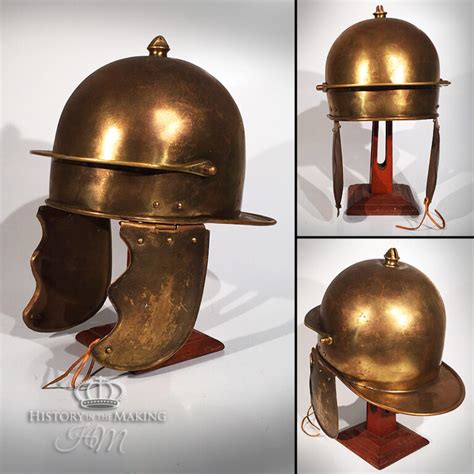 Roman Brass Coolus Helmet 01 History In The Making