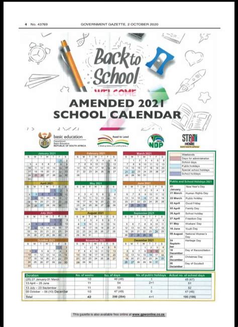 Basic Education Releases New 2021 School Calendar