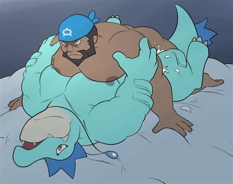 Rule 34 2014 Alligator Anal Anal Sex Anthro Archie Pokemon Beard Biceps Big Muscles