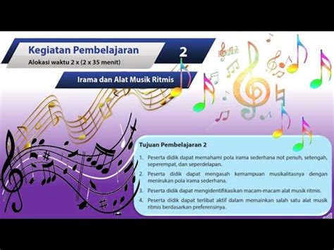 Irama Birama Dan Alat Musik Ritmis Fase B Kelas Iv Youtube