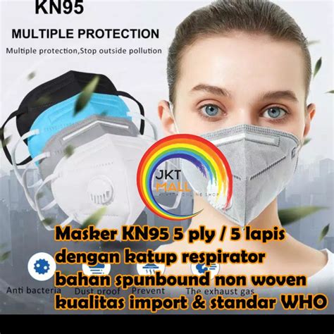 Jual Termurah Masker Kn95 Anti Virus Anti Debu Anti Bakteri Dengan Filter Udara Ready