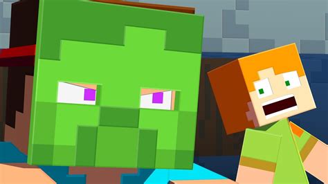 👀 Zombie Prank The Minecraft Life Of Alex And Steve Minecraft