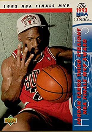 That's a shame because it's worth $1,000. MICHAEL JORDAN 1993 UPPER DECK NBA TRADING CARD "NBA ...