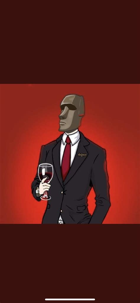 Fino Señores Fino Señores 🗿 Moai Head Emoji And 🍷 Wine Glass Emoji