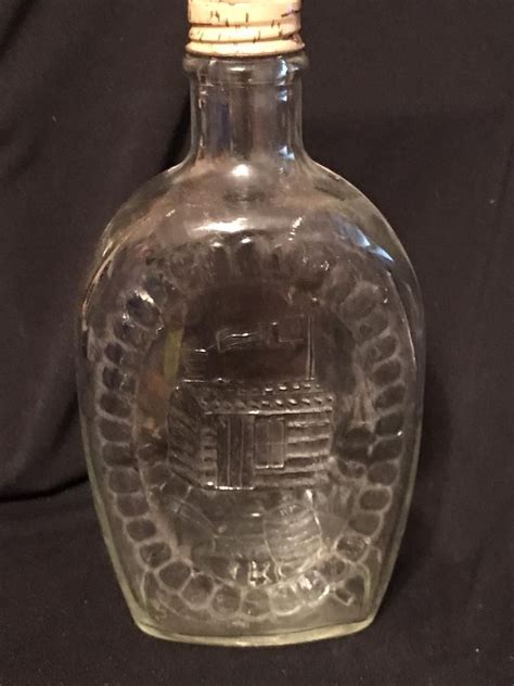 Choose items to buy together. Vintage Log Cabin Bottle Old Glass Syrup Bottle ...