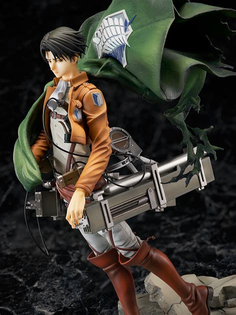 These episodes were aired during the original run of the anime series from april 7, 2013 to september 29, 2013 on mainichi broadcasting system in japan. Levi Attack on Titan Figure