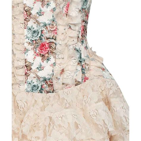 victorian velvet floral corset dress medieval collectibles