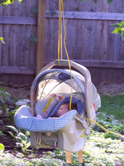 Latest for diy crafts ️. Horseshoe Seven: Do-It-Yourself Backyard Baby Swing Project