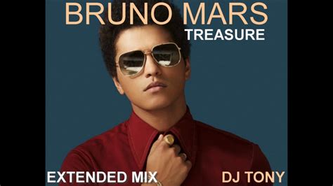Bruno Mars Treasure Extended Mix Dj Tony Youtube