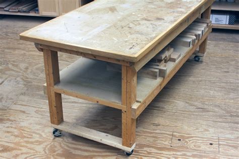 Ez workbench plans ez bookcase plans ez cutting station plans. Workbench | hardwood top | plywood | MDF | Woodworker's ...